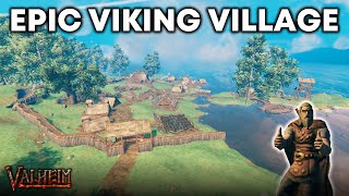 EPIC Viking Village Tour | Valheim screenshot 5