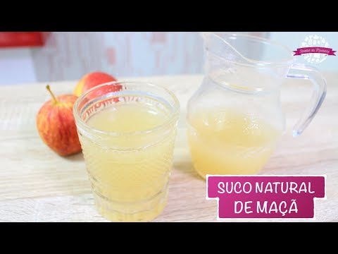 Vídeo: Como Fazer Suco De Maçã Enlatado