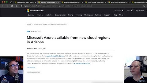 Azure Podcast #35 - From Azure Monitor to all about Azure VM