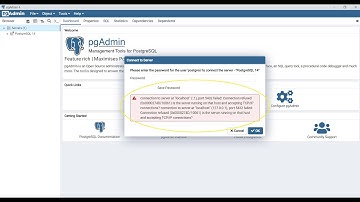 Postgres connection to server at "localhost" (::1), port 5432 failed: Connection refused (Solved)