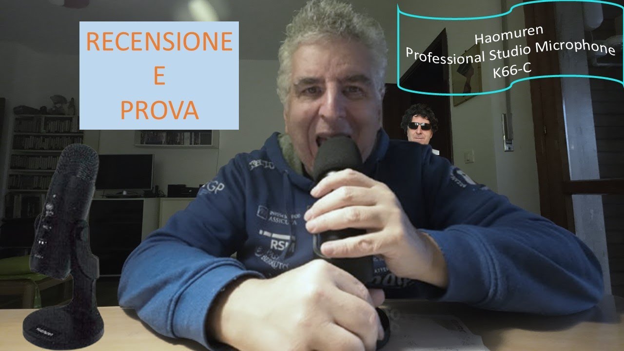 Microfono Haomuren Professionale da Studio K66-C