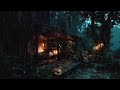 Gentle Rain Ambience for Deep Sleep and Calm Mind (No Music)