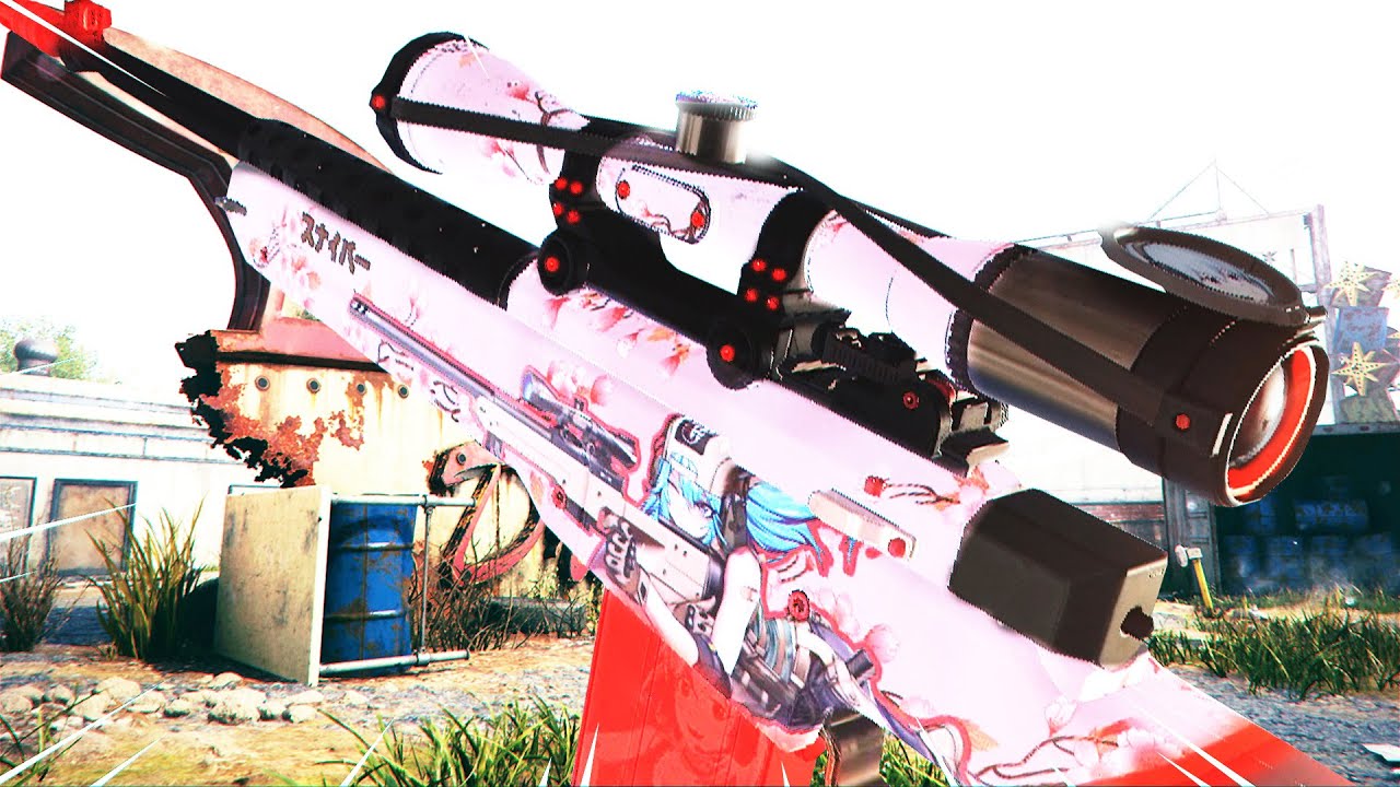 This Anime Gun Gave me SUPER Powers!! (Black Ops Cold War Sniping Class Setup)