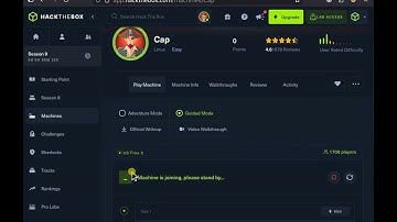 Cap HTB Walkthrough | Easy Linux Machine | IDOR & Linux Capabilities Exploit