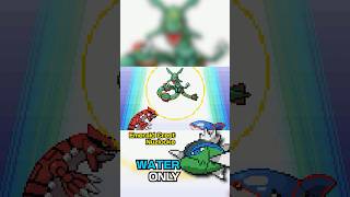 WATER Pokemon ONLY Hardcore Nuzlocke in Open World Emerald!