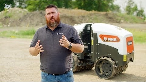 TR75 Trench Roller Walk-Around | Bobcat Light Compaction | Features