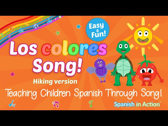 Los Colores: The Colors in Spanish Song by Risas y Sonrisas