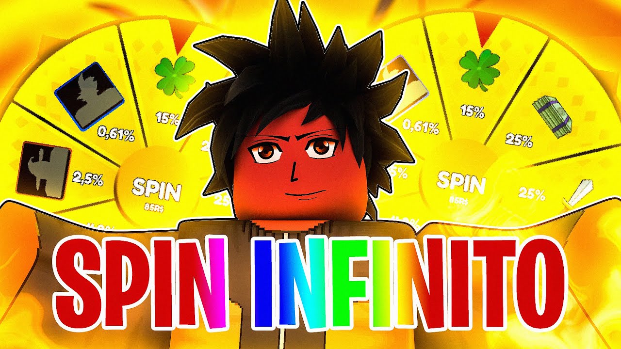 Spin infinito - Roblox