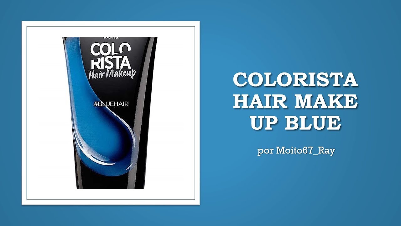 1. L'Oreal Paris Colorista Spray Blue Hair Dye - wide 4