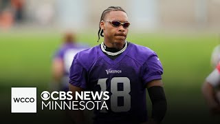 Justin Jefferson on Minnesota Vikings QB battle: "I hope that it betters them"