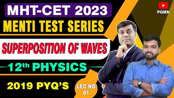 Superposition of Waves 2019 PYQ