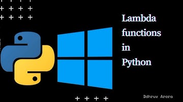 Lambda Functions in Python || Anonymous Functions