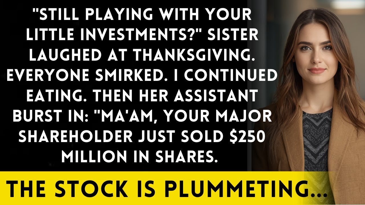 Sister Mocked My 'Small Investment' - Until Her Company's Stock Crashed