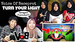 VOICE OF BACEPROT - TURN YOUR LIGHT Reaction (Video VOB Masa diSekolah)