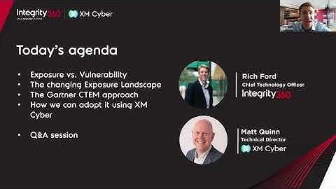 Integrity360 & XM Cyber Continuous Threat Exposure Management webinar