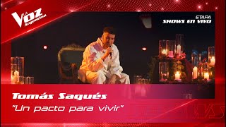 Tomás Sagués - "Un pacto" - Shows en vivo 4tos - La Voz Argentina 2022