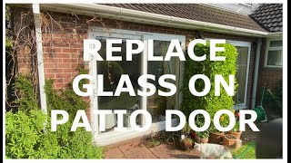 Patio doors - replacing double glazed unit