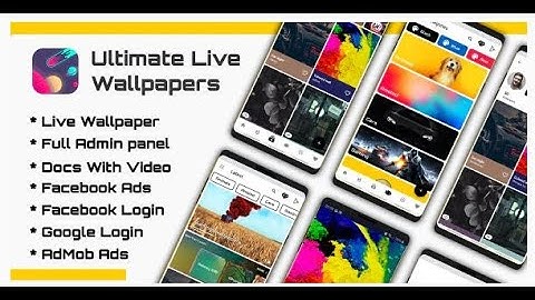 Wallpaper App Source code free with Amazing UI Free Android App