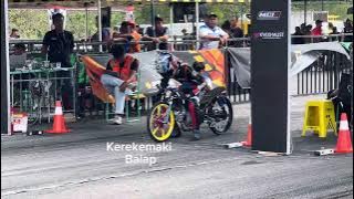 MEMANAS !! PERANG NITRO SLEEP ENGINE 200cc  DOS MULFFER vs BROILER 