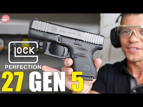 Glock 27 Gen 5 Review (Another GREAT Compact Glock 40 Caliber)