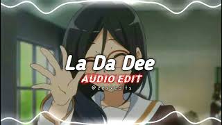 Cody Simpson - La Da Dee (audio edit)