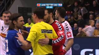 Ivan Cupic - Fair Play - Croatia vs Montenegro - European Handball Championship 2014