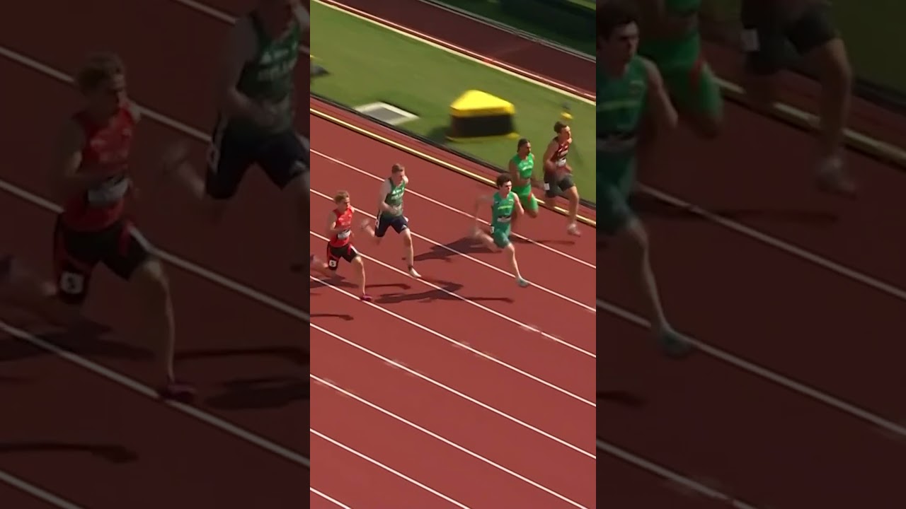 Wyatt Hill tops decathlon table with 10.72 PB over 100m in Eugene #WorldAthleticsU20