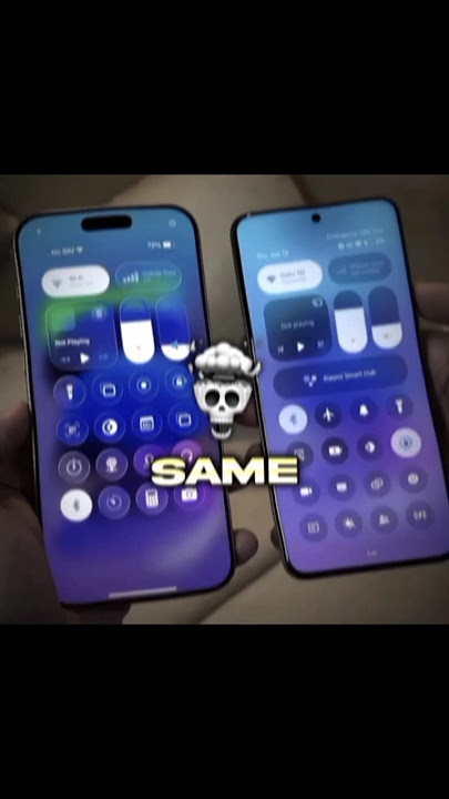 IOS 26 vs Xiaomi hyper os 2 🔥 #ios26 #hyperos #hyperos2 #iphone #xiaomi #shorts