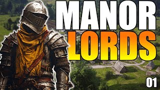 RISE OF AN EMPIRE - Manor Lords Gameplay - Let's Play Ep1