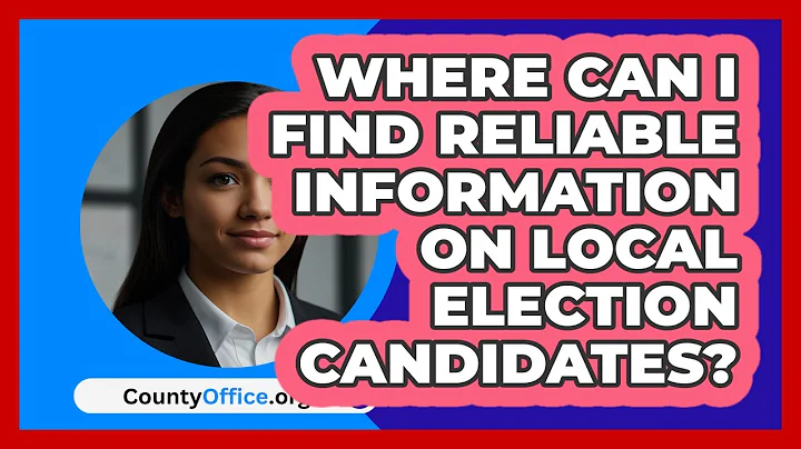 Where Can I Find Reliable Information On Local Election Candidates? - CountyOffice.org