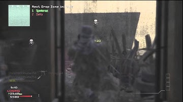 MW3 - Epic no-scope on a tactical insertion camper!!