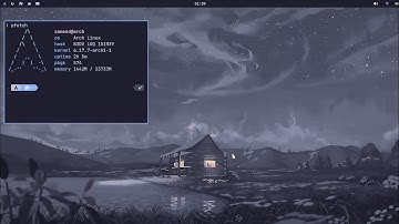 Super clean and minimalistic hyprland. #hyprland #archlinux #arch #ricing #linux 