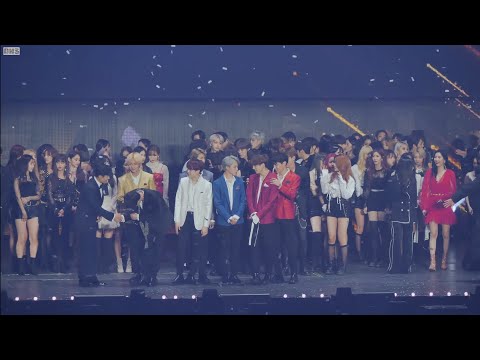 2018 AAA ENDING BTS focus - 이병헌 TWICE MONSTA X SUNMI GOT7 WJSN CHUNGHA KARD WANNAONE 4k