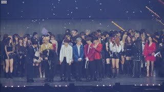 2018 AAA ENDING BTS focus - 이병헌 TWICE MONSTA X SUNMI GOT7 WJSN CHUNGHA KARD WANNAONE 4k