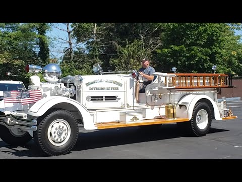 Maywood Nj 1938 Ahrens Fox Pumper 1000200