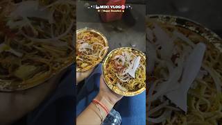 Dussehra vibes but with a twist 😱🔥 Puja → Movie → Street Food!#minivlog #shortsfeed #viralshort #yt