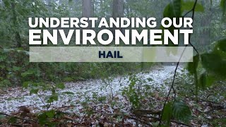 How does hail form and what causes its different sizes?