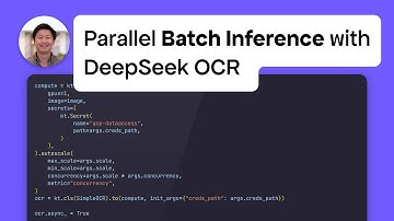 Parallel Batch Inference with DeepSeek OCR