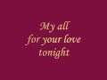 Mariah carey  my all  lyrics