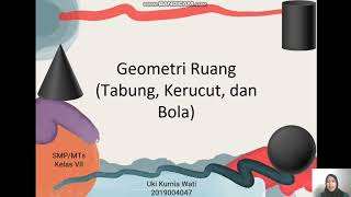 Peta Konsep (Geometri Ruang) Peta Konsep (Geometri Ruang)