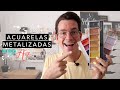 MARAVILLA de ACUARELAS METALIZADAS de Mi Tienda de Arte | Haul @Mi Tienda de Arte - venta online