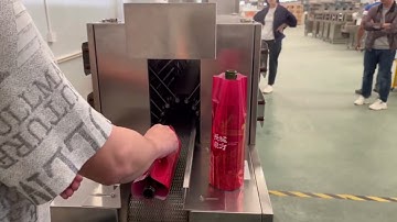 The steam shrink tunnel and the drier unit