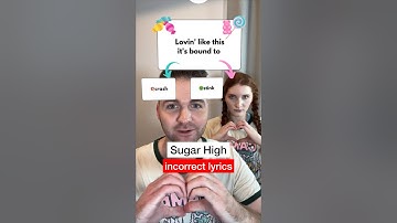 Sugar High (incorrect lyrics) (w/ @EmilyFitzGeraldYT) #sugarhigh #misheardlyrics