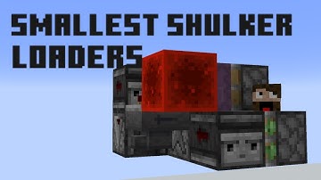 New Record: The worlds smallest shulker loaders