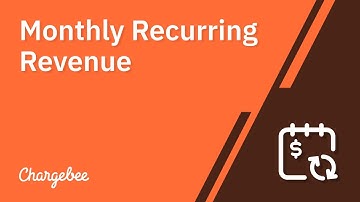 What is Monthly Recurring Revenue (MRR) and how to calculate it? | Chargebee