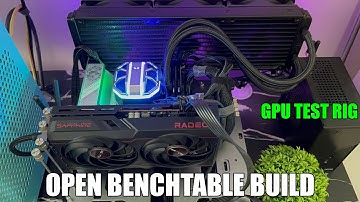 Ryzen 9 7900 & B650I ITX on Open Benchtable (OBT) | Test Bench and Editing rig Update Part 1