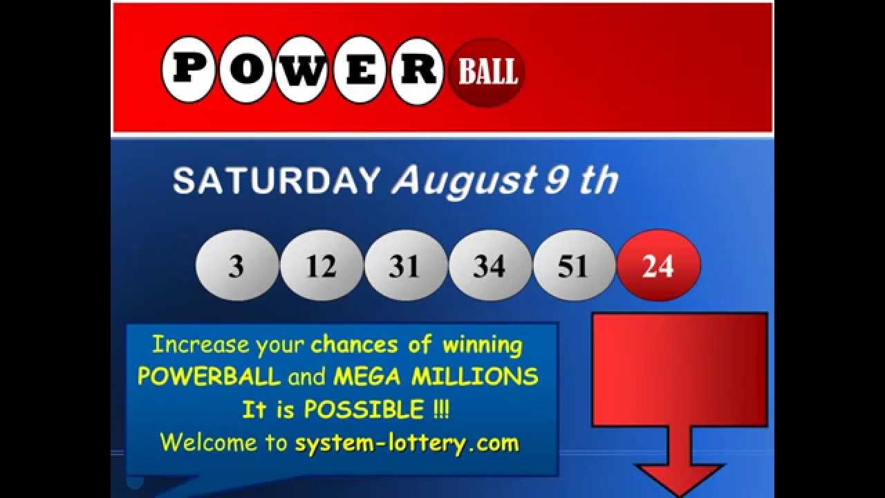 Results Powerball Saturday August 9 winning numbers YouTube