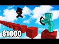 I Told BadBoyHalo Finish The Parkour For $1,000 - Minecraft