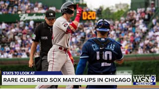 "Stats to Look At" on rare Cubs-Red Sox series at Wrigley Field