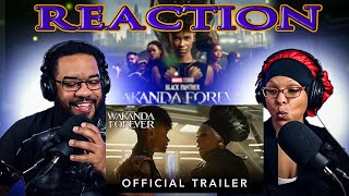 Black Panther: Wakanda Forever | Official Trailer - REACTION!!